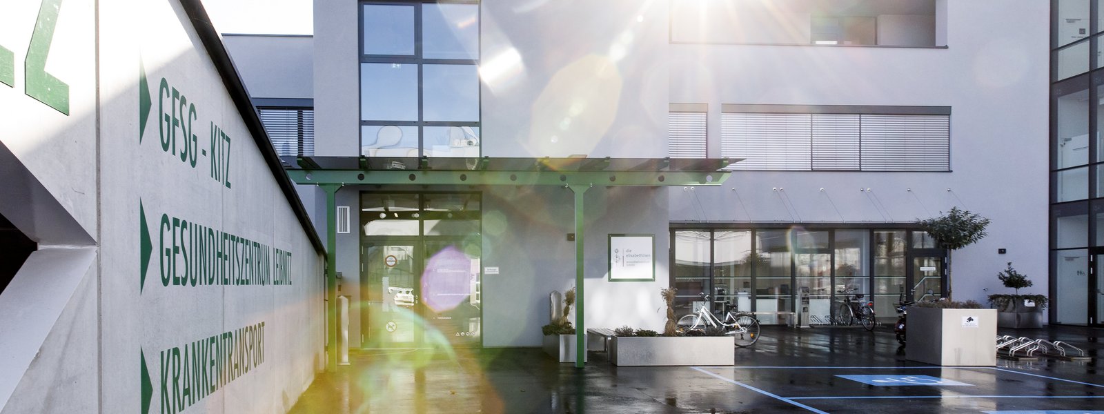 Gesundheitszentrum Leibnitz von außen